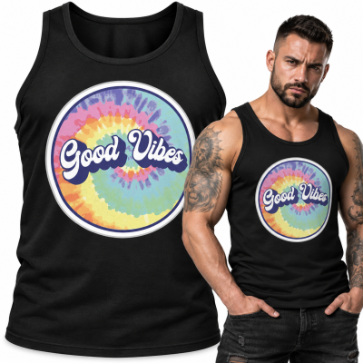 TANK TOP ŚMIESZNY GOOD VIBES